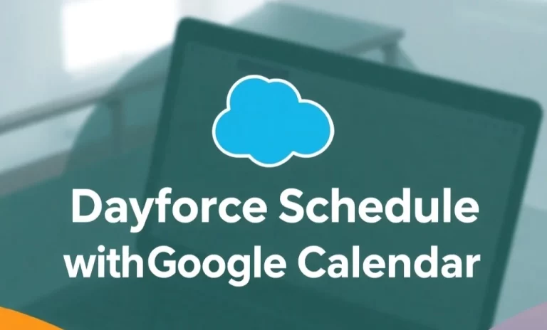 How to Sync Dayforce With Google Calendar